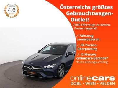 Blau Gebraucht 2023 Mercedes CLA200 AMG line Kombi | € 31.990 (Superpreis)