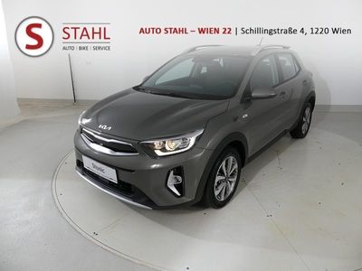 gebraucht Kia Stonic 1,0 TGDI GPF ISG Silber | Stahl Wien 22