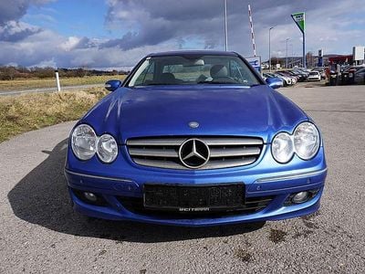 Gebraucht Mercedes CLK200 Elegance 184 PS (135 kW) 2008 Blau Coupé