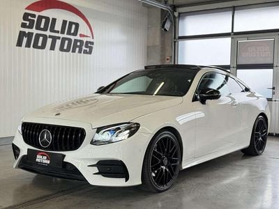 Gebraucht Mercedes E220 AMG line 194 PS (142 kW) 2018 Weiß Coupé