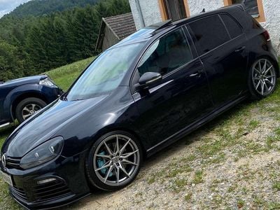 Gebraucht VW Golf VI R 271 PS (199 kW) 2009 Schwarz Kleinwagen