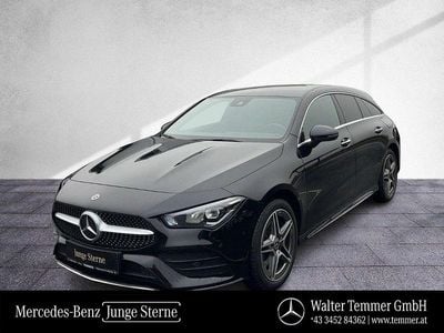 Schwarz Gebraucht 2021 Mercedes CLA250e AMG Line Premium Limousine | € 29.750