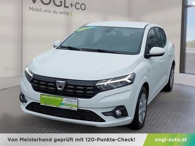 Weiß Gebraucht 2021 Dacia Sandero Comfort Kleinwagen | € 10.490 (Fairer Preis)