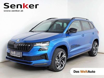 Mittelblau metallic Gebraucht 2025 Skoda Karoq SportLine SUV | € 43.490