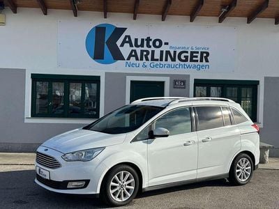 Weiß Gebraucht 2018 Ford Grand C-Max Titanium Van / Kleinbus | € 14.900 (Teuer)