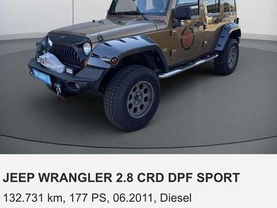 Gebraucht Jeep Wrangler Unlimited Sport 177 PS (130 kW) 2011 Bronze SUV