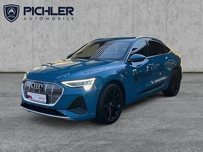 Mittelblau metallic Gebraucht 2021 Audi e-tron Sportback S-Line SUV | € 39.990 (Fairer Preis)