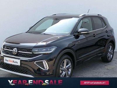 Schwarz metallicperleffektno Gebraucht 2024 VW T-Cross R-line SUV | € 26.490 (Teuer)