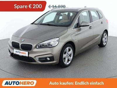 Gebraucht BMW 225 Active Tourer Luxury Line 224 PS (164 kW) 2016 Silber Van / Kleinbus