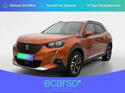 Gebraucht Peugeot e-2008 Allure 100 kW (136 PS) 2021 Orange SUV
