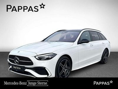 Gebraucht Mercedes C220 Night 200 PS (147 kW) 2024 Polarweiß Kombi