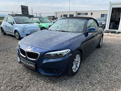 gebraucht BMW 218 CABRIO !! AUTOMATIK !! 2.BESITZ !! TOP ! EINTAUSCH