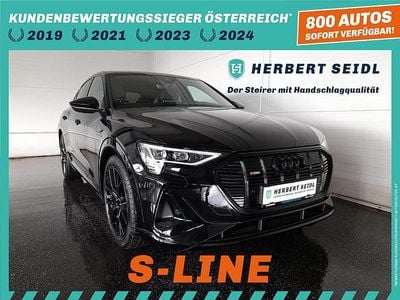 Schwarz Gebraucht 2022 Audi e-tron Black Edition SUV | € 37.880 (Guter Preis)