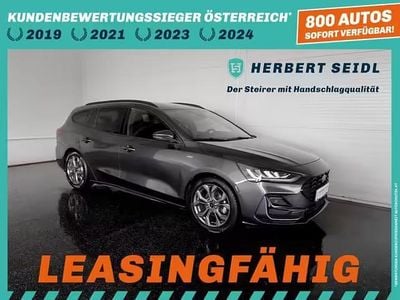 gebraucht Ford Focus Turnier ST-Line 10 EcoBoost Aut *VOLL LED / NA...