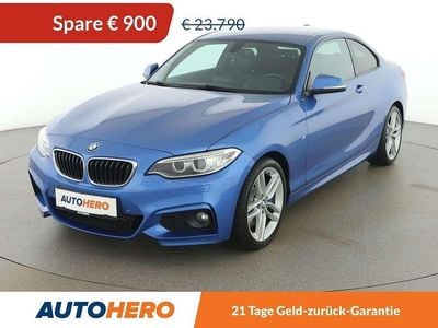 Blau Gebraucht 2015 BMW 228 M Sport Coupé | € 22.890