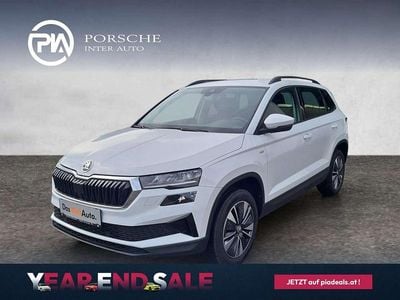 Weiss metallic Gebraucht 2022 Skoda Karoq Ambition SUV | € 26.490 (Etwas zu teuer)