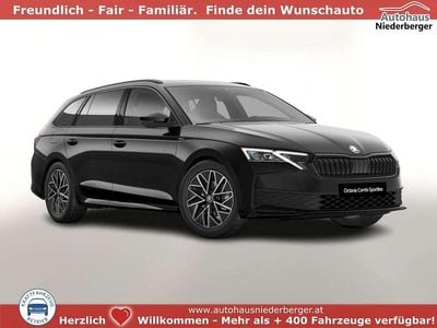 Schwarz Neu 2025 Skoda Octavia SportLine Kombi | € 39.993 (Fairer Preis)