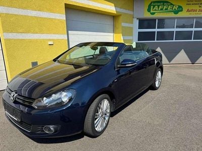 Blau Gebraucht 2014 VW Golf Cabriolet LOUNGE Cabrio | € 13.999 (Etwas zu teuer)