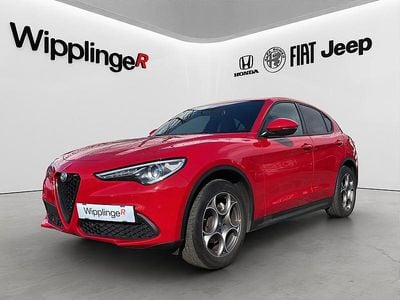 Gebraucht Alfa Romeo Stelvio Ti 201 PS (147 kW) 2022 Rot SUV