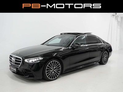 Schwarz Gebraucht 2022 Mercedes S350 AMG line Limousine | € 89.990 (Teuer)