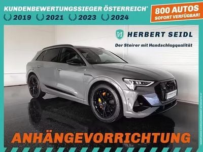 Gebraucht Audi e-tron Black Edition 230 kW (313 PS) 2022 Chronosgrau metallic SUV