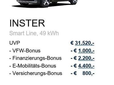Grün Gebraucht 2025 Hyundai Inster Kleinwagen | € 26.120 (Fairer Preis)
