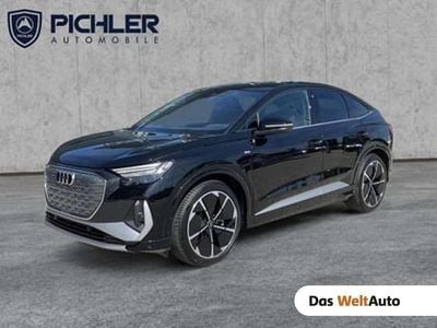 Schwarz metallicperleffektno Gebraucht 2023 Audi Q4 Sportback e-tron Advanced SUV | € 53.990