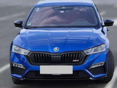 Gebraucht Skoda Octavia RS 245 PS (180 kW) 2021 Blau Kleinwagen