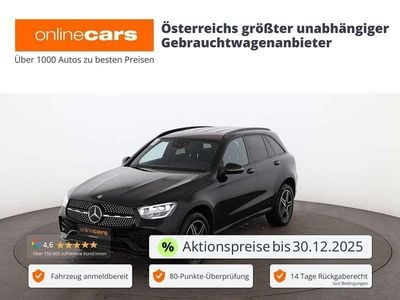 Schwarz Gebraucht 2021 Mercedes GLC300e AMG line SUV | € 38.990 (Fairer Preis)