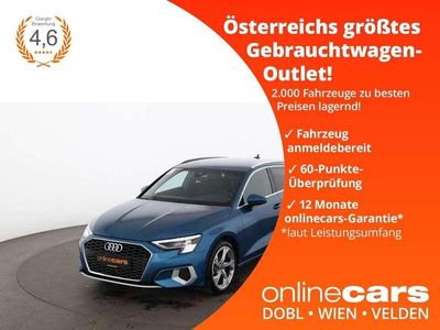 Blau Gebraucht 2022 Audi A3 Advanced Limousine | € 26.990 (Fairer Preis)
