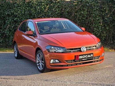 Gebraucht VW Polo R-line 75 PS (55 kW) 2018 Orange Kleinwagen