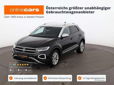 gebraucht VW T-Roc 2.0 TDI Style Aut LED RADAR NAVI R-CAM TEMP