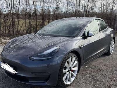 Gebraucht Tesla Model 3 Performance 355 kW (483 PS) 2021 Grau Limousine