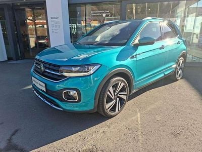 Gebraucht VW T-Cross Style 110 PS (80 kW) 2022 Hellblau  metallic SUV