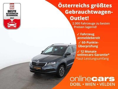 gebraucht Skoda Karoq 1.6 TDI Drive 125 Aut LED DIGITAL-TACHO