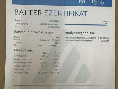 Gebraucht 2021 Mini Cooper SE Kleinwagen | € 18.500 (Fairer Preis)