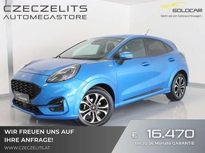 Gebraucht Ford Puma ST-Line 125 PS (91 kW) 2021 Blau SUV