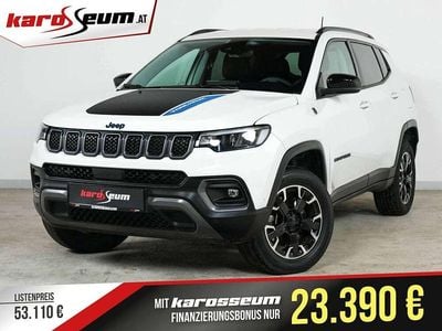 Gebraucht Jeep Compass Trailhawk 241 PS (177 kW) 2023 Weiß SUV