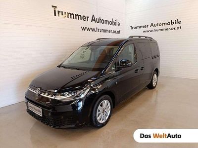 Neu VW Caddy Maxi Life 122 PS (89 kW) 2025 Schwarz Van / Kleinbus