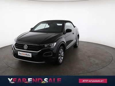 Schwarz metallic Gebraucht 2021 VW T-Roc Cabriolet Style Cabrio | € 24.990 (Fairer Preis)