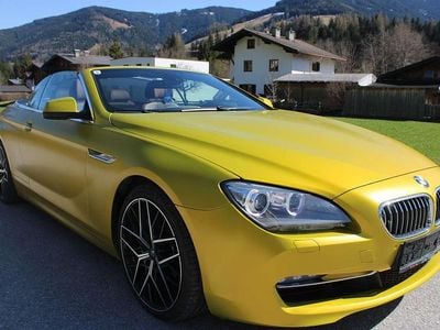 Gelb Gebraucht 2011 BMW 640 Cabriolet Cabrio | € 29.990