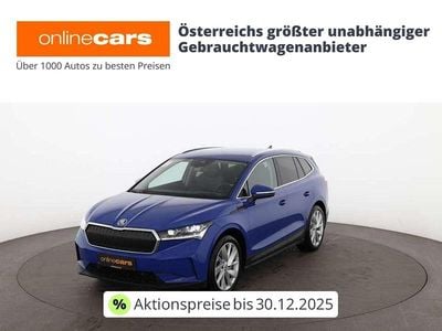 Blau Gebraucht 2021 Skoda Enyaq iV Loft SUV | € 24.790 (Superpreis)
