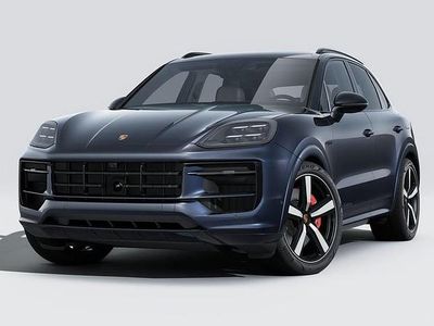 Neu Porsche Cayenne S E-Hybrid Black Edition 519 PS (381 kW) 2026 Mittelblau  metallic SUV