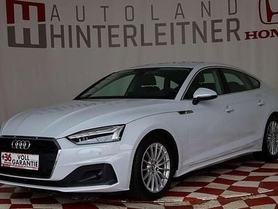 Gebraucht Audi A5 Sportback Sport 163 PS (119 kW) 2020 Weiß Kleinwagen