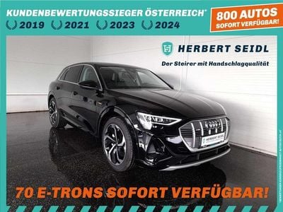 Gebraucht Audi e-tron S-Line 300 kW (408 PS) 2022 Schwarz SUV
