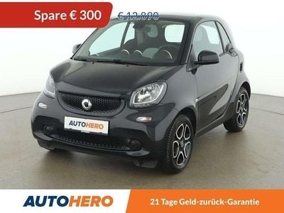 Schwarz Gebraucht 2015 Smart ForTwo Coupé Basis Kleinwagen | € 12.590