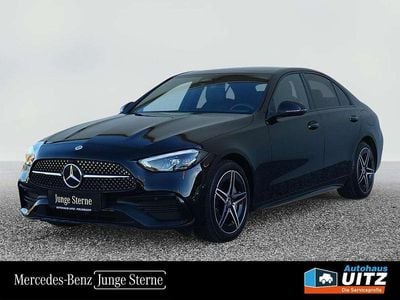 Schwarz Gebraucht 2022 Mercedes C300e AMG line Limousine | € 39.880 (Fairer Preis)