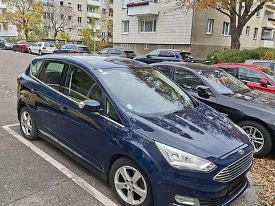 Gebraucht Ford C-MAX Titanium 125 PS (91 kW) 2016 Blau Van / Kleinbus