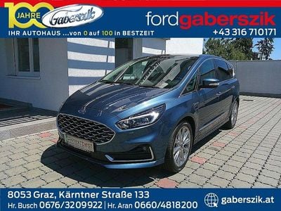 Blau Gebraucht 2022 Ford S-MAX Vignale Van / Kleinbus | € 31.900