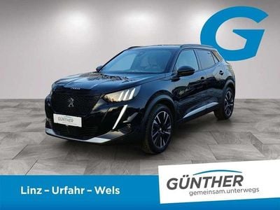 Gebraucht Peugeot e-2008 GT 100 kW (136 PS) 2021 Schwarz SUV